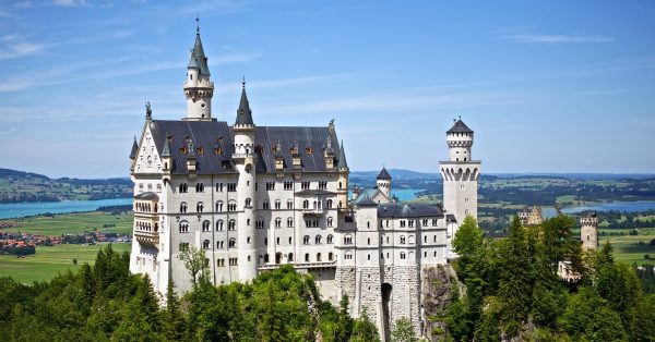 German language, Neuschwanstein Castle in Bavaria